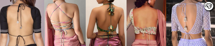 backless blouse designs