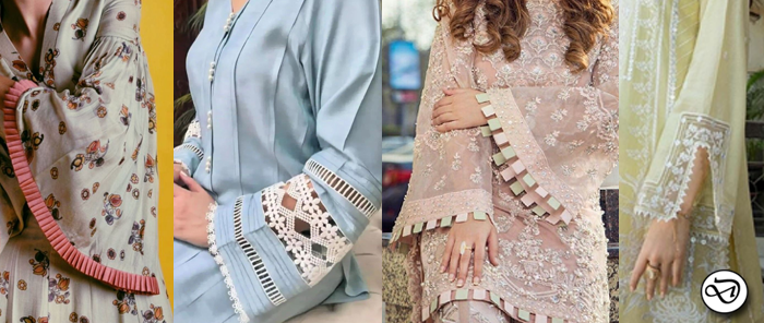 bell sleeve designs for kurtis