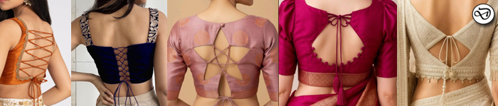 dori style back blouse designs