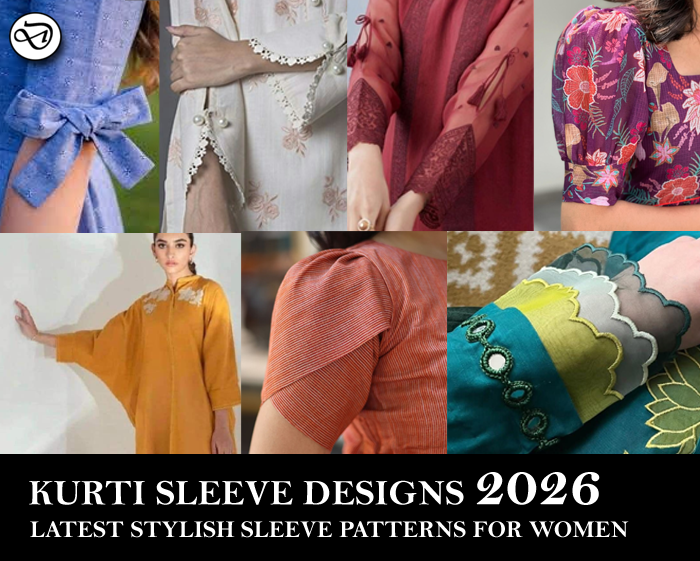 Kurti Sleeve Designs 2026: 25+ Latest Stylish Sleeve Patterns for Women