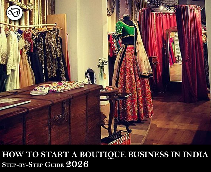 Learn how to start a boutique business in India with this step-by-step guide for 2026. Discover investment, legal registration, marketing tips, and boutique business ideas for beginners.