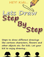 books for kids, about drawing, ebooks about drawing basics, ebooks for kids, kindle books