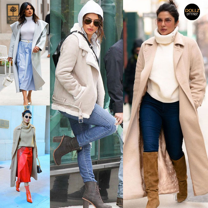 Priyanka Chopra - Winter Fashion Trend