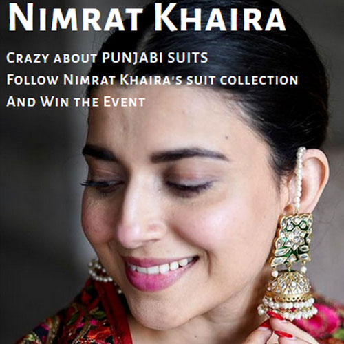 Nimrat Khaira - Latest Suit Designs