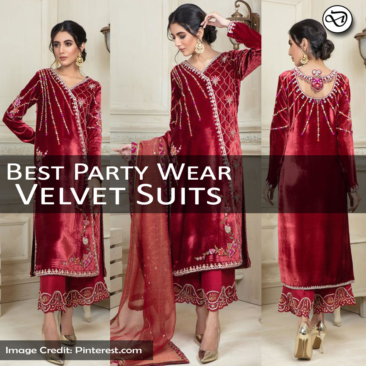 Best Ethnic Velvet Suits For Women