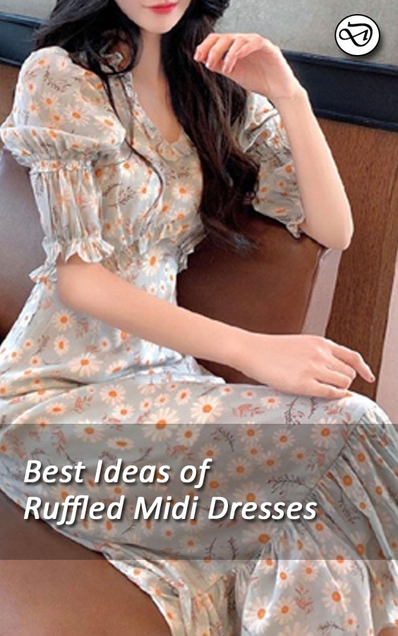 Best Ideas Of Ruffle Midi Dresses